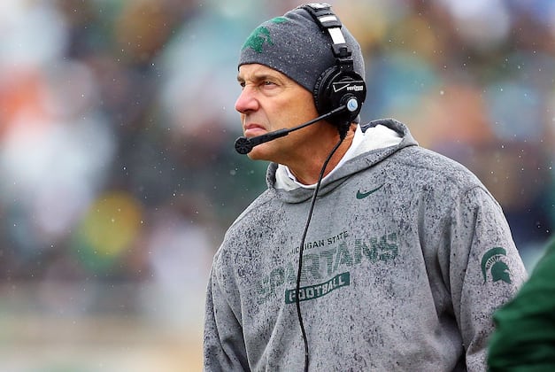 Michigan State's Mark Dantonio Named Big Ten Coach of the Year
