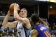 Forward Jon Leuer had a career night against the Phoenix Suns.