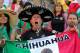 WELLINGTON, NEW ZEALAND - NOVEMBER 20: A Mexican fan shows his support during leg 2 of the FIFA World Cup Qualifier match between the New Zealand All Whites and Mexico at Westpac Stadium on November 20, 2013 in Wellington, New Zealand. (Photo by Hagen Hopkins/Getty Images)