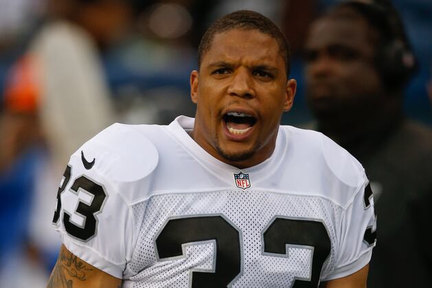 Tyvon Branch Returns to Raiders Practice