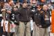 CLEVELAND, OH - DECEMBER 1: Head coach Rob Chudzinski of the Cleveland Browns reacts after the Jacksonville Jaguars score a touchdown during the fourth quarter at FirstEnergy Stadium on December 1, 2013 in Cleveland, Ohio. The Jaguars defeated the Browns 32-28. (Photo by Jason Miller/Getty Images)