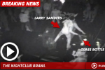 Video: Bucks' Sanders Swinging Glass Bottle in Brawl