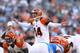 SAN DIEGO, CA - DECEMBER 01: Quarterback Andy Dalton #14 of the Cincinnati Bengals calls signals in the game with the San Diego Chargers at Qualcomm Stadium on December 1, 2013 in San Diego, California. The Bengals won 17-10. (Photo by Stephen Dunn/Getty Images)
