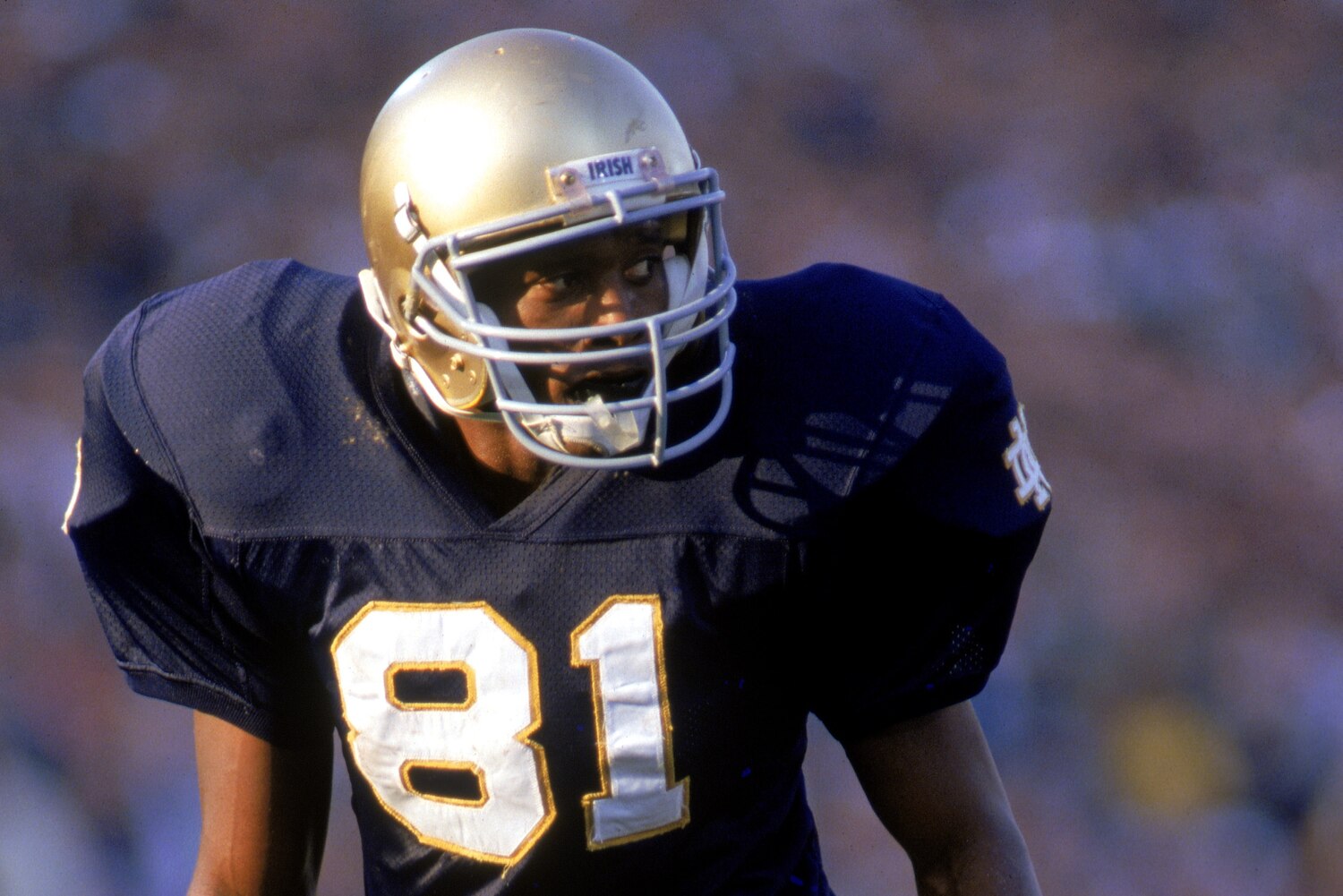 Heisman Heroes Relive Tim Brown's Glory Days at Notre Dame Bleacher