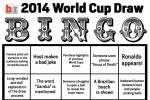 B/R's World Cup Draw Bingo Card