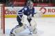 TORONTO, ON - NOVEMBER 8: Jonathan Bernier #45 of the Toronto Maple Leafs defends the goal during NHL game action against the New Jersey Devils November 8, 2013 at the Air Canada Centre in Toronto, Ontario, Canada. (Photo by Graig Abel/NHLI via Getty Images)
