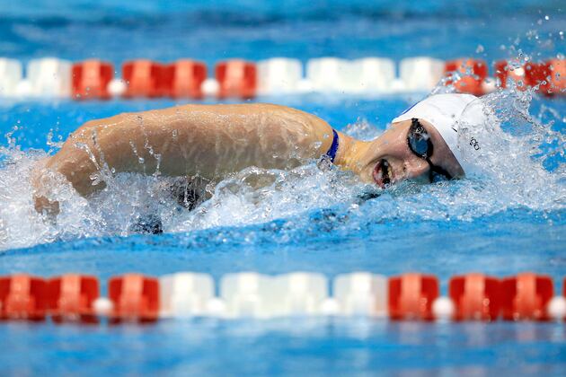 Ledecky Wins 500 Freestyle at Winter Nationals