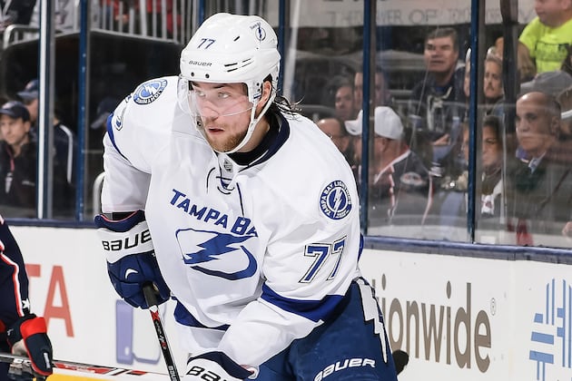Defenseman Victor Hedman and Keith Aulie Leave Game with Injuries