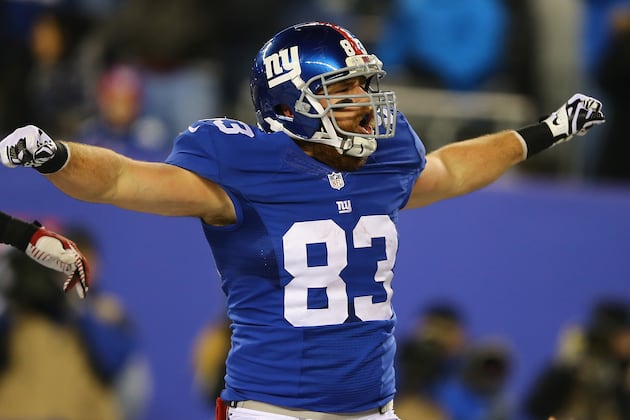 Giants TE Brandon Myers Hoping to Improve on the Positive