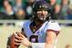 EAST LANSING, MI - NOVEMBER 30: Philip Nelson #9 of the Minnesota Golden Gophers looks to throw a pass in the fourth quarter of the game against the Michigan State Spartans at Spartan Stadium on November 30, 2013 in East Lansing, Michigan. The Spartans defeated the Golden Gophers 14-3. (Photo by Mark A. Cunningham/Getty Images)