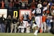 AUBURN, AL - NOVEMBER 30: Chris Davis #11 of the Auburn Tigers returns a missed field goal for the winning touchdown in their 34 to 28 win over the Alabama Crimson Tide at Jordan-Hare Stadium on November 30, 2013 in Auburn, Alabama. (Photo by Kevin C. Cox/Getty Images)