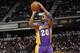 SACRAMENTO, CA - DECEMBER 6: Jodie Meeks #20 of the Los Angeles Lakers shoots the ball against the Sacramento Kings at Sleep Train Arena on December 6, 2013 in Sacramento, California. NOTE TO USER: User expressly acknowledges and agrees that, by downloading and or using this photograph, User is consenting to the terms and conditions of the Getty Images Agreement. Mandatory Copyright Notice: Copyright 2013 NBAE (Photo by Rocky Widner/NBAE via Getty Images)