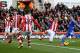 STOKE ON TRENT, ENGLAND - DECEMBER 07: AAndre Schurrle of Chelsea scores their first goal during the Barclays Premier League match between Stoke City and Chelsea at Britannia Stadium on December 7, 2013 in Stoke on Trent, England. (Photo by Scott Heavey/Getty Images)
