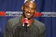 Nov 26, 2013; Washington, DC, USA; Los Angeles Lakers shooting guard Kobe Bryant speaks with the media prior to the Lakers' game against the Washington Wizards at Verizon Center. Mandatory Credit: Geoff Burke-USA TODAY Sports