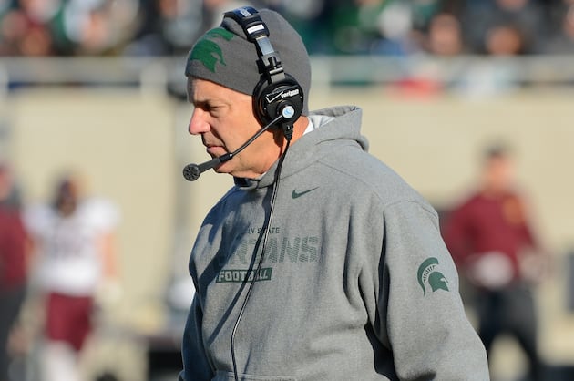 Michigan State's Mark Dantonio and His Staff to Get Pay Raises