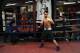 NEW YORK, NY - DECEMBER 03: Paulie Malignaggi works out during a training session for his upcoming fight against Zab Judah at Gleason's Gym on December 3, 2013 in the Brooklyn borough of New York City. (Photo by Maddie Meyer/Getty Images)