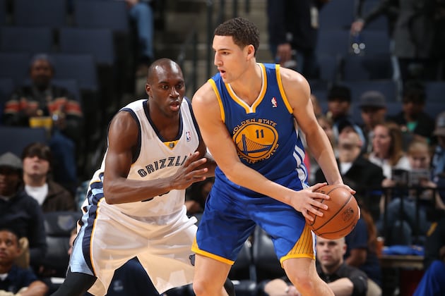 Thompson Has 30 and Warriors Top Grizzlies 108-82
