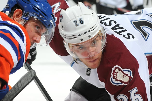 Avs Center Paul Stastny Has Good Reason to Smile This Season