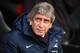 SOUTHAMPTON, ENGLAND - DECEMBER 07: Manchester City manager Manuel Pellegrini looks on prior to the Barclays Premier League match between Southampton and Manchester City at St Mary's Stadium on December 7, 2013 in Southampton, England. (Photo by Bryn Lennon/Getty Images)
