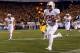 TEMPE, AZ - DECEMBER 07: Running back Tyler Gaffney #25 of the Stanford Cardinal carries the football en route to scoring on a 69 yard rushing touchdown against the Arizona State Sun Devils during the first quarter of the Pac 12 Championship game at Sun Devil Stadium on December 7, 2013 in Tempe, Arizona. (Photo by Christian Petersen/Getty Images)