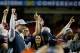 ATLANTA, GA - DECEMBER 07: Head coach Gus Malzahn of the Auburn Tigers celebrates after their 59-42 win over the Missouri Tigers during the SEC Championship Game at Georgia Dome on December 7, 2013 in Atlanta, Georgia. (Photo by Kevin C. Cox/Getty Images)