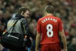 Report: Liverpool Fears Gerrard Out 6 Weeks