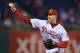 PHILADELPHIA, PA - SEPTEMBER 17: Jonathan Papelbon #58 of the Philadelphia Phillies delivers a pitch in the ninth inning against the Miami Marlins at Citizens Bank Park on September 17, 2013 in Philadelphia, Pennsylvania. The Phillies won 6-4. (Photo by Drew Hallowell/Getty Images)