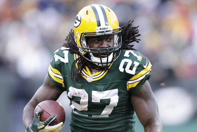 Eddie Lacy (Ankle) Returns to Game vs. Falcons in 3rd Qtr