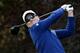 THOUSAND OAKS, CA - DECEMBER 08: Zach Johnson hits his tee shot on the second hole during the final round of the Northwestern Mutual World Challenge at Sherwood Country Club on December 8, 2013 in Thousand Oaks, California. (Photo by Stephen Dunn/Getty Images)