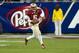 Dec 7, 2013; Charlotte, NC, USA; Florida State Seminoles quarterback Jameis Winston (5) runs the ball during the third quarter against the Duke Blue Devils at Bank of America Stadium. FSU defeated Duke 45-7. Mandatory Credit: Jeremy Brevard-USA TODAY Sports
