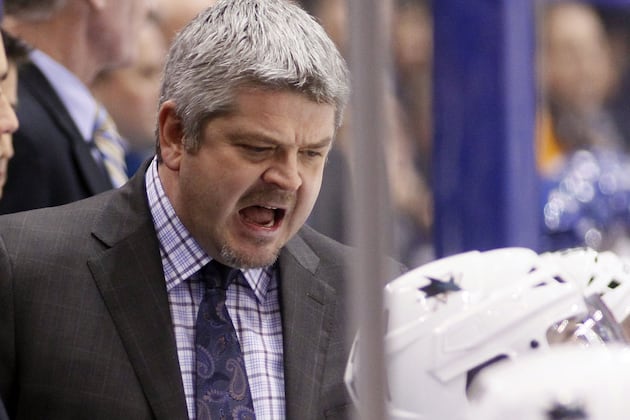 Sharks Coach Vents About Power Play, Officiating Afterloss