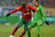 MOSCOW, RUSSIA - DECEMBER 07: Lassana Diarra (L) of FC Lokomotiv Moscow challenged by Bibras Natkho of FC Rubin Kazan during the Russian Premier League match between FC Lokomotiv Moscow and FC Rubin Kazan at Lokomotiv Stadium on December 07, 2013 in Moscow, Russia. (Photo by Epsilon/Getty Images)