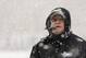 Dec 8, 2013; Philadelphia, PA, USA; Philadelphia Eagles head coach Chip Kelly watches as the snow falls during the first quarter against the Detroit Lions at Lincoln Financial Field. Mandatory Credit: Howard Smith-USA TODAY Sports