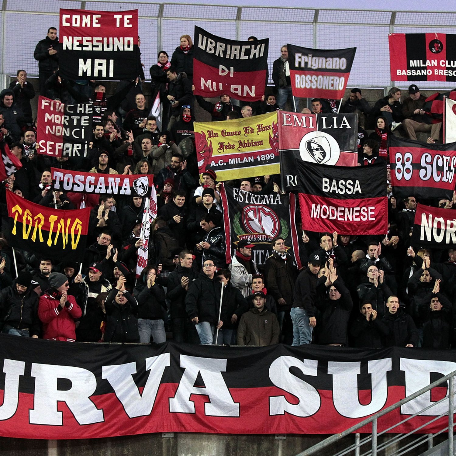 Download this Res The Fans Milan During Serie Match Between picture