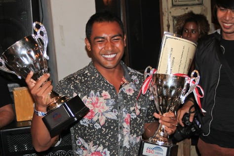 Asian Surfing Champs Awarded Their Trophies in Bali