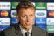 MANCHESTER, ENGLAND - DECEMBER 09: Manchester United manager David Moyes speaks at a press conference, ahead of their UEFA Champions League Group A match against Shakhtar Donetsk, at Old Trafford on December 09, 2013 in Manchester, England. (Photo by Chris Brunskill/Getty Images)