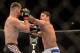 Shane del Rosario (right) in his May 2012 UFC debut.