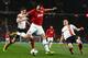 MANCHESTER, ENGLAND - DECEMBER 10: Phil Jones of Manchester United crosses the ball during the UEFA Champions League Group A match between Manchester United and Shakhtar Donetsk at Old Trafford on December 10, 2013 in Manchester, England. (Photo by Michael Steele/Getty Images)