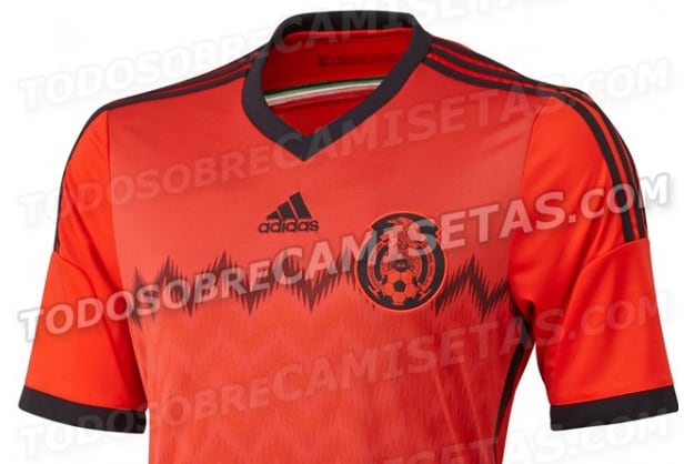 Mexico Away Shirt for FIFA World Cup 2014 Leaked