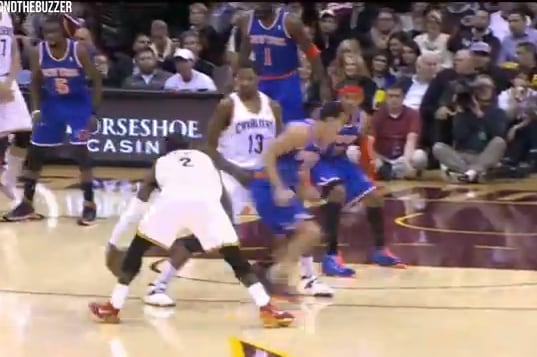 Watch Cavs Point Guard Kyrie Irving Put Knicks PG Pablo Prigioni on Skates
