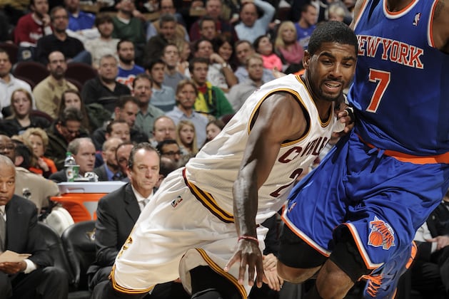 Kyrie Leads Cavs in Rout of Knicks