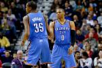 KD, Westbrook Confront Courtside Fans in Atlanta