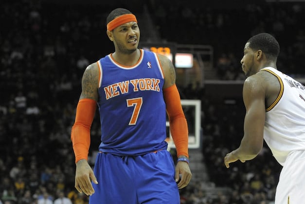 Defenseless Knicks Routed by Kyrie, Cavs