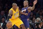 Kobe Scores 20 but Lakers Fall to Suns