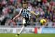 SUNDERLAND, ENGLAND - OCTOBER 27: Yohan Cabaye of Newcastle takes a free kick during the Barclays Premier League match between Sunderland and Newcastle United at Stadium of Light on October 27, 2013 in Sunderland, England. (Photo by Richard Sellers/Getty Images)