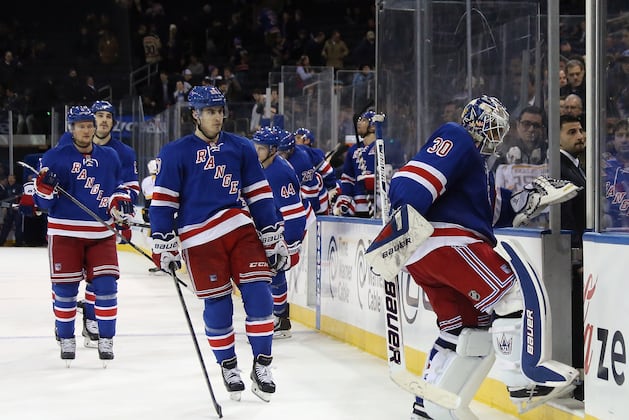 Rangers Booed off MSG Ice After 4-1 Loss to Preds