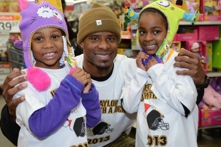 Taylor Making a Difference for Kids