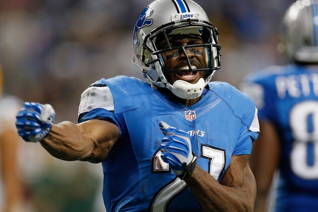 Lions' Bush Expects to Play Against Ravens