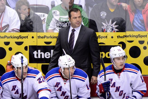 Tortorella's Rangers Holdovers Not Fitting Vigneault's System