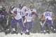BALTIMORE, MD - DECEMBER 08: Quarterback Matt Cassel #16 of the Minnesota Vikings hands off during the game against the Baltimore Ravens at M&T Bank Stadium on December 8, 2013 in Baltimore, Maryland. The Ravens defeated the Vikings 29-26. (Photo by Larry French/Getty Images)